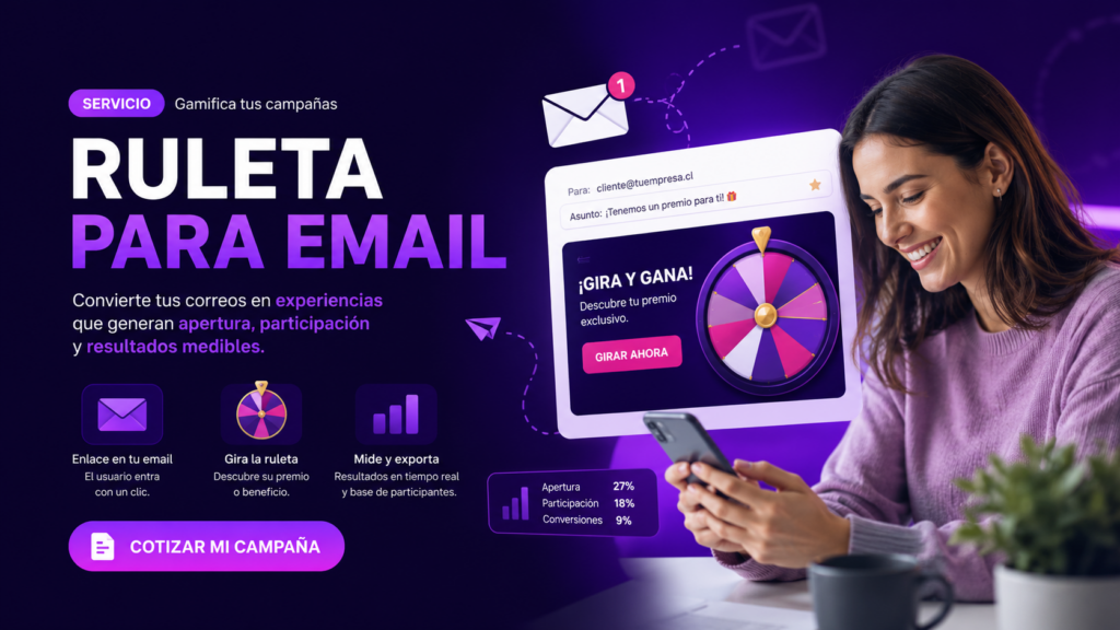 Ruleta para Email Marketing