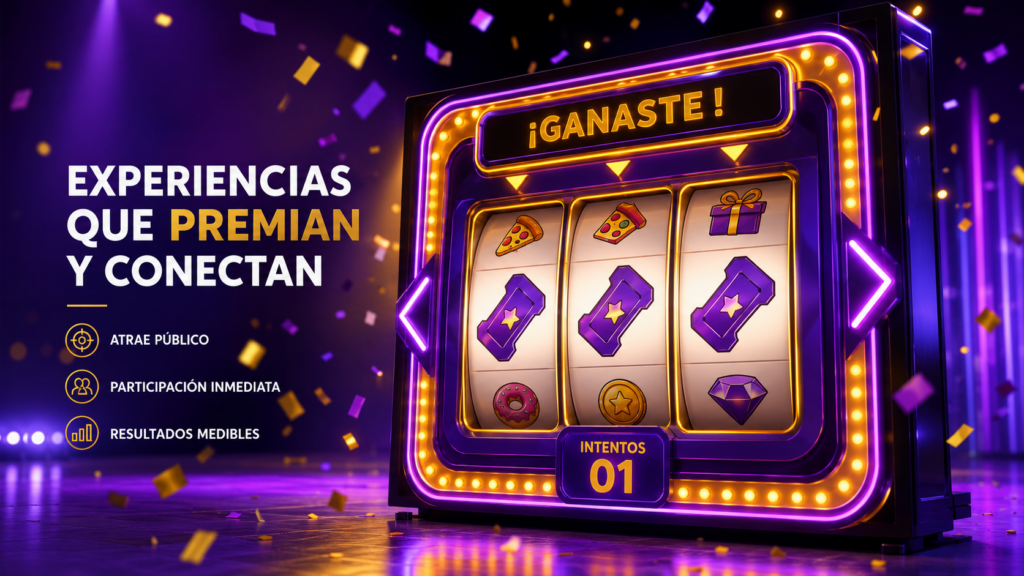 Spin & Win para activaciones BTL y juegos promocionales