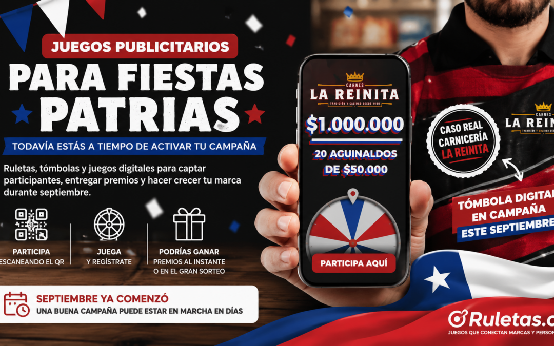 Juegos publicitarios para Fiestas Patrias: ideas que todavía puedes implementar